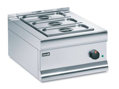 Lincat Silverlink 600 Electric Counter-top Bain Marie – Dry Heat – Gastronorms – Base + Dish Pack – W 450 mm – 0.75 kW