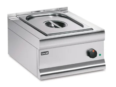 Lincat Silverlink 600 Electric Counter-top Bain Marie – Dry Heat – Gastronorms – Base + Dish Pack – W 450 mm – 0.75 kW