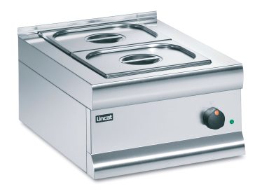 Lincat Silverlink 600 Electric Counter-top Bain Marie – Dry Heat – Gastronorms – Base + Dish Pack – W 450 mm – 0.75 kW
