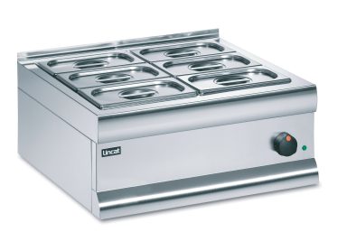 Lincat Silverlink 600 Electric Counter-top Bain Marie – Dry Heat – Gastronorms – Base + Dish Pack – W 600 mm – 0.75 kW