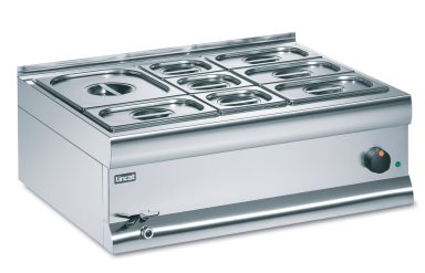 Lincat Silverlink 600 Electric Counter-top Bain Marie – Wet Heat – Gastronorms – Base + Dish Pack – W 750 mm – 2.0 kW