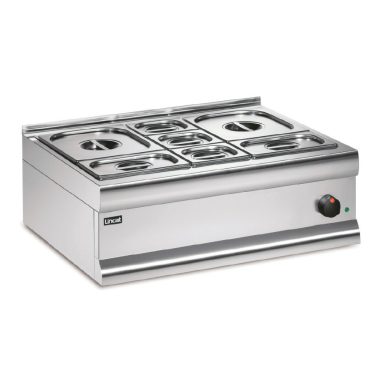 Lincat Silverlink 600 Electric Counter-top Bain Marie – Wet Heat – Gastronorms – Base + Dish Pack – W 750 mm – 2.0 kW