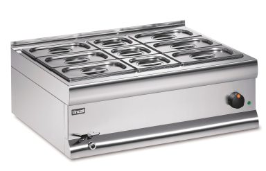 Lincat Silverlink 600 Electric Counter-top Bain Marie – Wet Heat – Gastronorms – Base + Dish Pack – W 750 mm – 2.0 kW