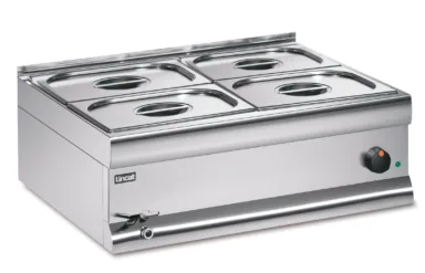 Lincat Silverlink 600 Electric Counter-top Bain Marie – Wet Heat – Gastronorms – Base + Dish Pack – W 750 mm – 2.0 kW