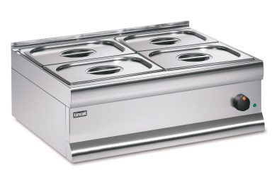 Lincat Silverlink 600 Electric Counter-top Bain Marie – Dry Heat – Gastronorms – Base + Dish Pack – W 750 mm – 1.0 kW