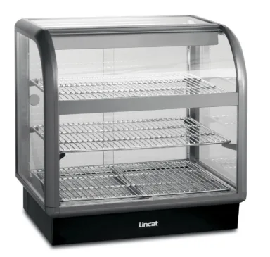 Lincat Seal 650 Series Counter-top Curved Front Heated Merchandiser – Back-Service – W 750 mm – 1.52 kW