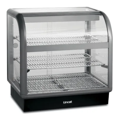 Lincat Seal 650 Series Counter-top Curved Front Heated Merchandiser - Back-Service - W 750 mm - 1.52 kW