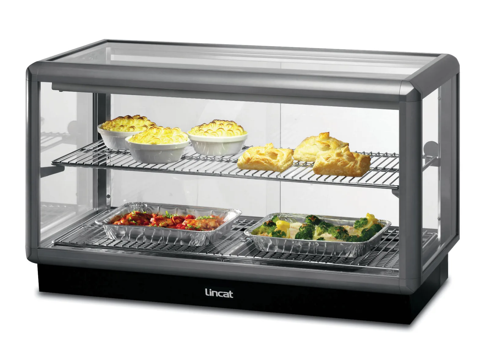 Lincat Seal 500 Series Counter-top Heated Merchandiser - Back-Service - W 1000 mm - 2.02 kW