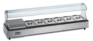 Lincat Seal Counter-top Food Display Bar – Refrigerated – W 1399 mm – 0.175 kW