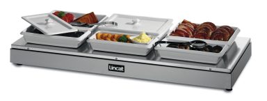 Lincat Seal Counter-top Heated Display Base – 3 x 1/1 GN – W 1094 mm – 1.4 kW