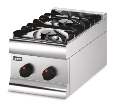 Lincat Silverlink 600 Natural Gas Counter-top Boiling Top – 2 Burners – W 300 mm – 9.0 kW