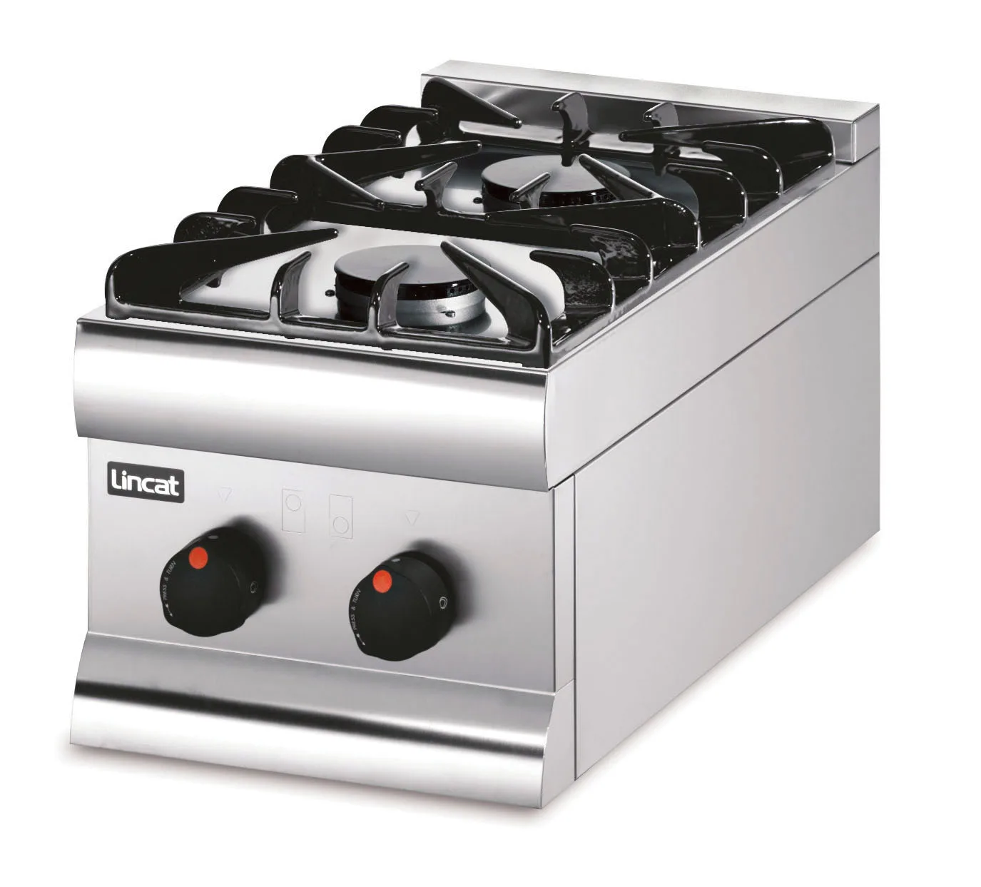 Lincat Silverlink 600 Propane Gas Counter-top Boiling Top - 2 Burners - W 300 mm - 9.0 kW