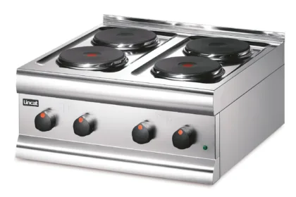 Lincat Silverlink 600 Electric Counter-top Boiling Top - 4 Plates - W 600 mm - 7.0 kW