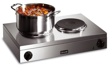Lincat Lynx 400 Electric Counter-top Boiling Top – Twin Plate – W 565 mm – 3.0 kW