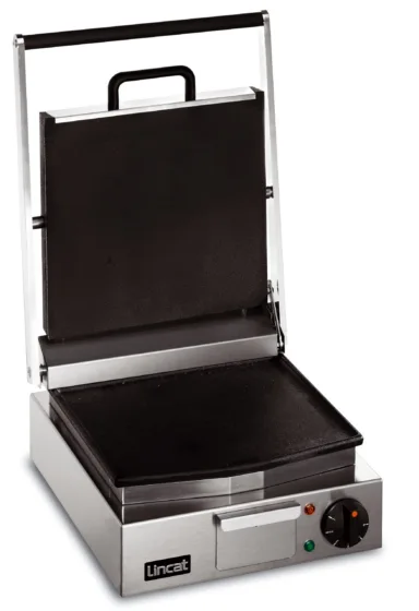 Lincat Lynx 400 Electric Counter-top Single Contact Grill – Smooth Upper & Lower Plates – W 310 mm – 2.25 kW