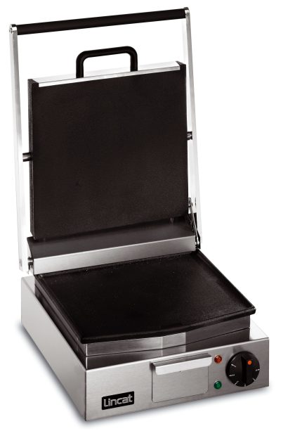 Lincat Lynx 400 Electric Counter-top Single Contact Grill - Smooth Upper & Lower Plates - W 310 mm - 2.25 kW