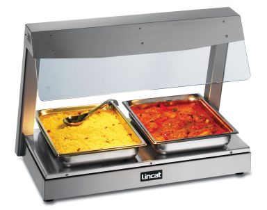 Lincat Seal Counter-top Heated Display with Gantry – 2 x 1/1 GN – W 790 mm – 1.5 kW