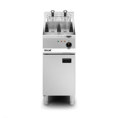 Lincat Opus 800 Electric Free-standing Single Tank Fryer – 2 Baskets – W 400 mm – 14.0 kW