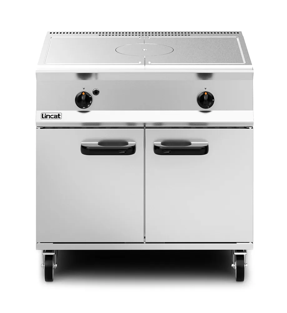 Lincat Opus 800 Propane Gas Free-standing Solid Top Oven Range - W 900 mm - 19.0 kW - Image 2
