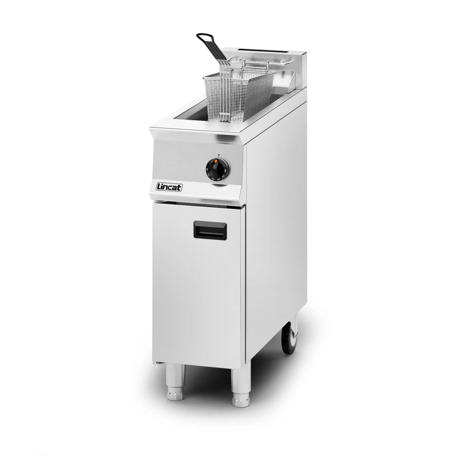 Lincat Opus 800 Propane Gas Free-standing Single Tank Fryer - 1 Basket - W 300 mm - 16.0 kW - Image 2