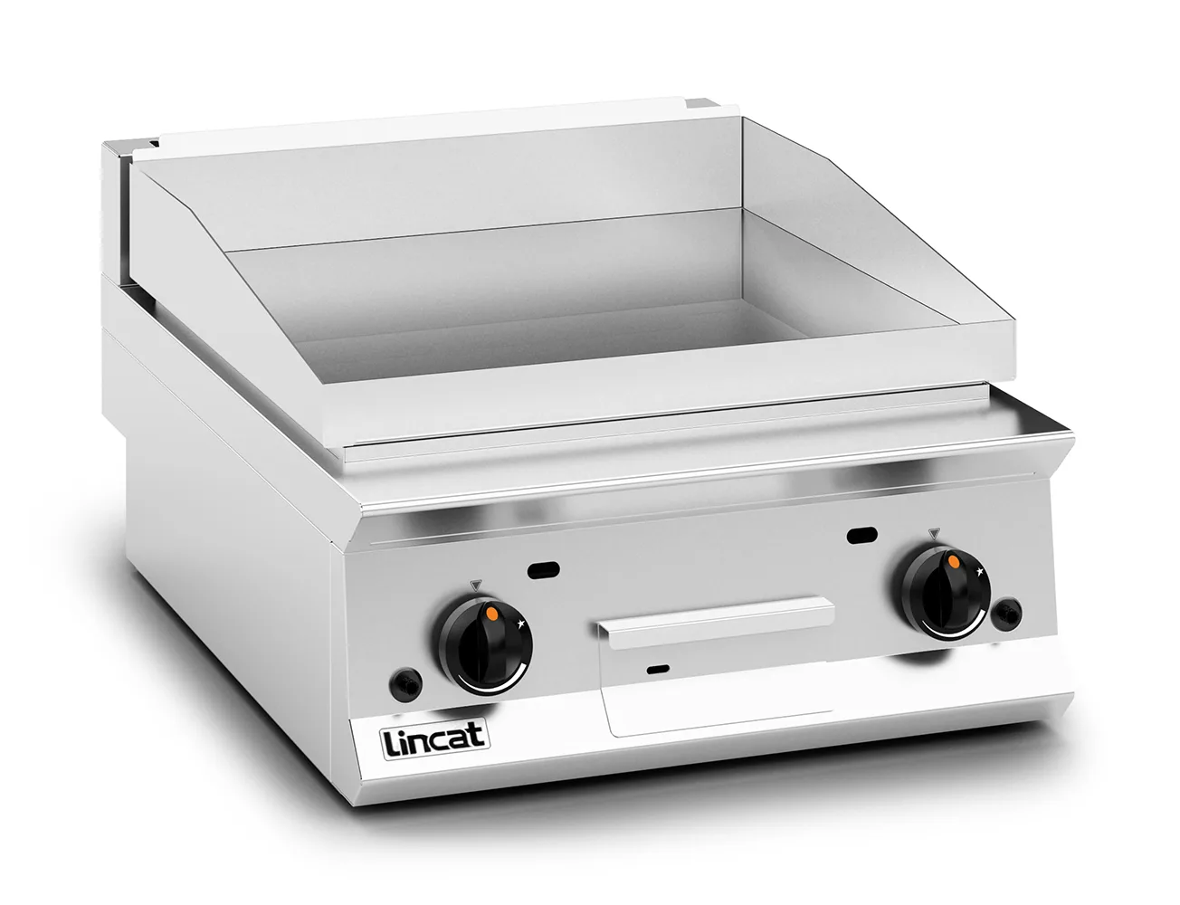 Lincat Opus 800 Natural Gas Counter-top Griddle - Chrome Plate - W 600 mm - 15.5 kW