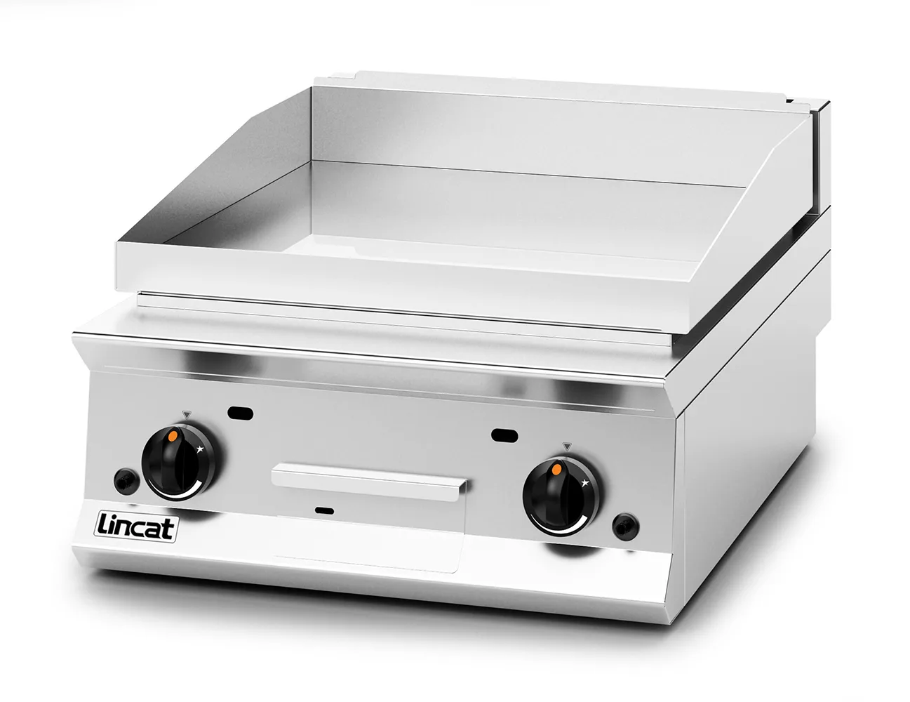 Lincat Opus 800 Propane Gas Counter-top Griddle - Chrome Plate - W 600 mm - 15.5 kW - Image 3