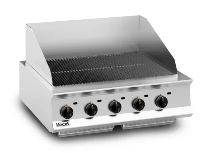Lincat Opus 800 Natural Gas Counter-top Chargrill - W 900 mm - 23.0 kW