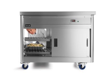 Lincat Panther 800 Series Free-standing Hot Cupboard – Bain Marie Top – 3GN – W 1205 mm – 2.8 kW
