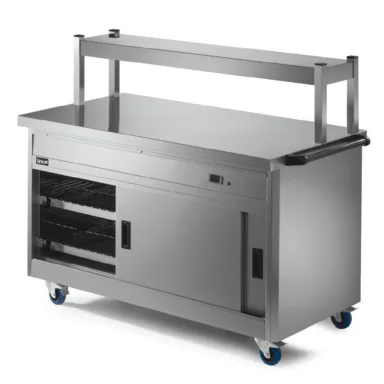 Lincat Panther 800 Series Free-standing Hot Cupboard – Plain Top – W 1530 mm – 2.5 kW