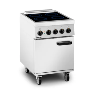 Lincat Phoenix Electric Free-standing Induction Oven Range – 4-Zone – W 600 mm – 11.4 kW [1 or 3-Phase]
