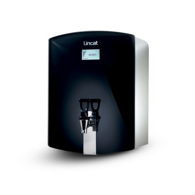 Lincat FilterFlow WMB Wall Mounted Automatic Fill Boiler – Black Glass – 7L Capacity – 3.0 kW
