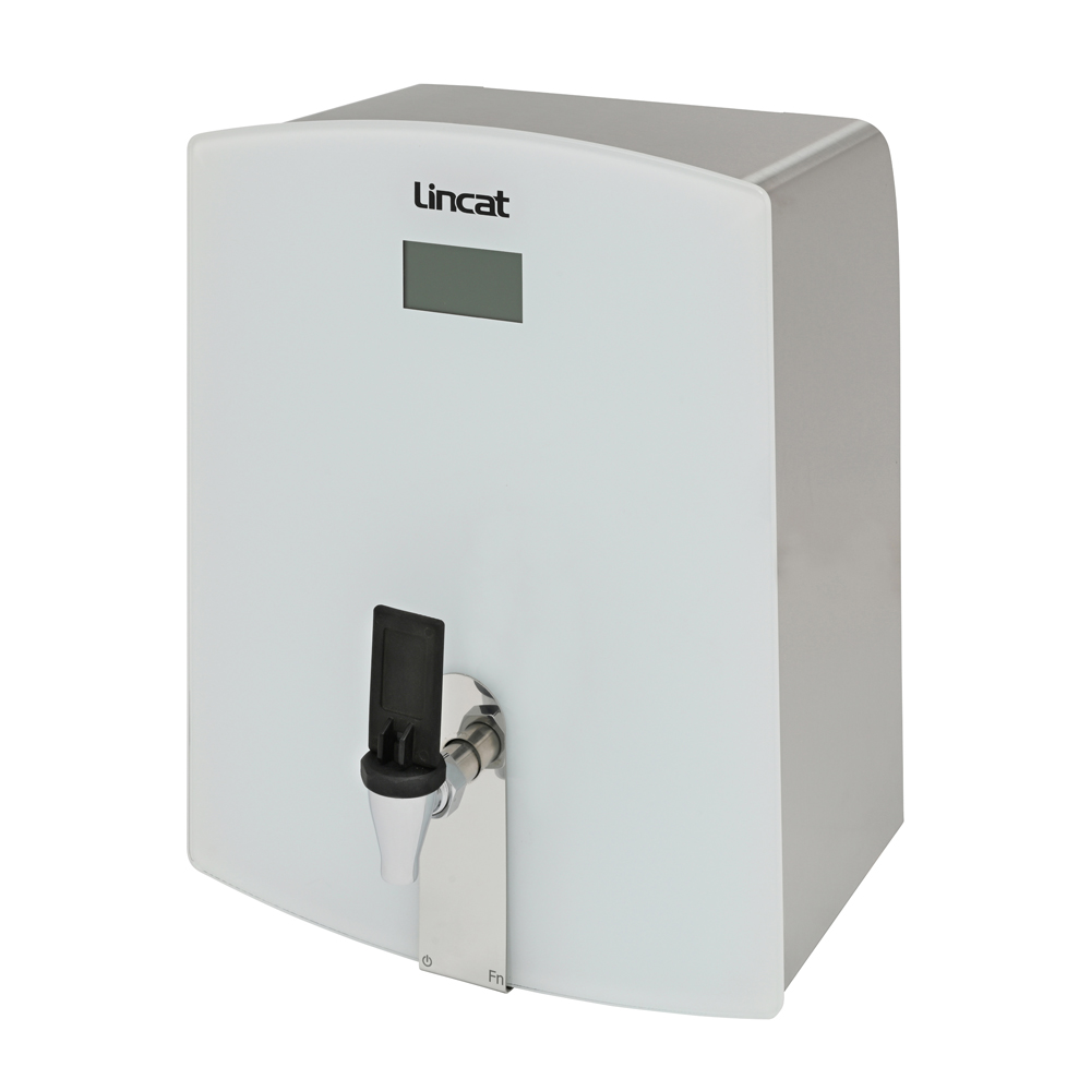 Lincat FilterFlow WMB Wall Mounted Automatic Fill Boiler - White Glass - 7L Capacity - 3.0 kW - Image 4