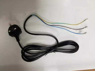 13A Mains Cable UK Plug