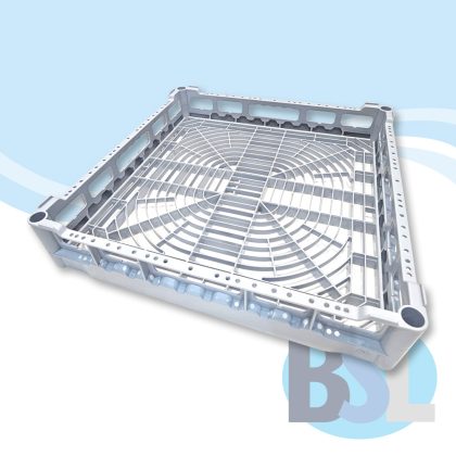 Classeq 30001197 500mm Plastic Basket - Glass/Cup Image 1