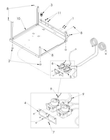 Base Assembly – C500 (90001611-B)