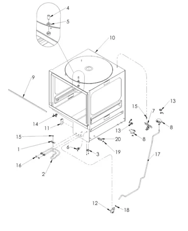 Cabinet Assembly – C500 (90001647-C)