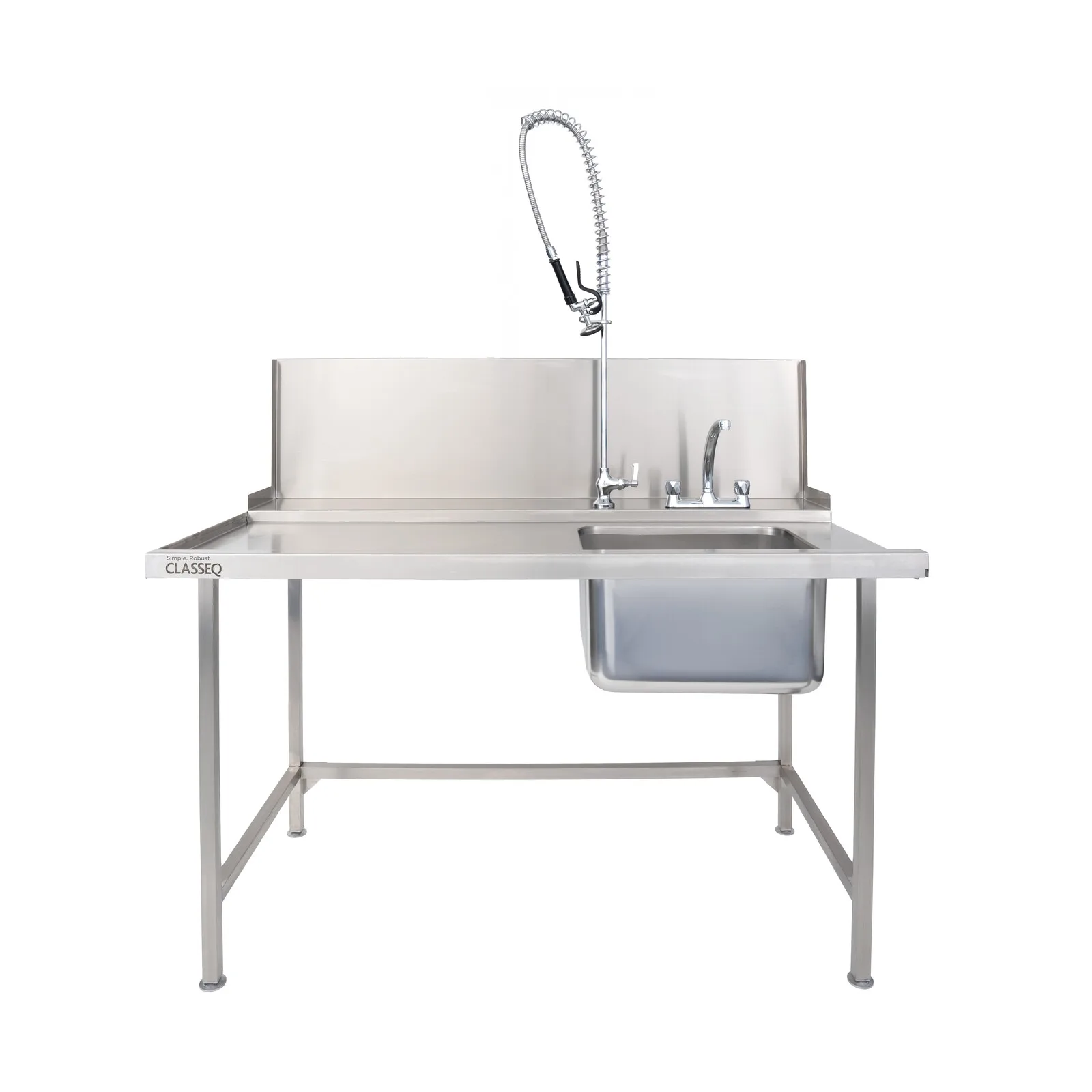 Classeq T15EN left hand exit table with basket image 4