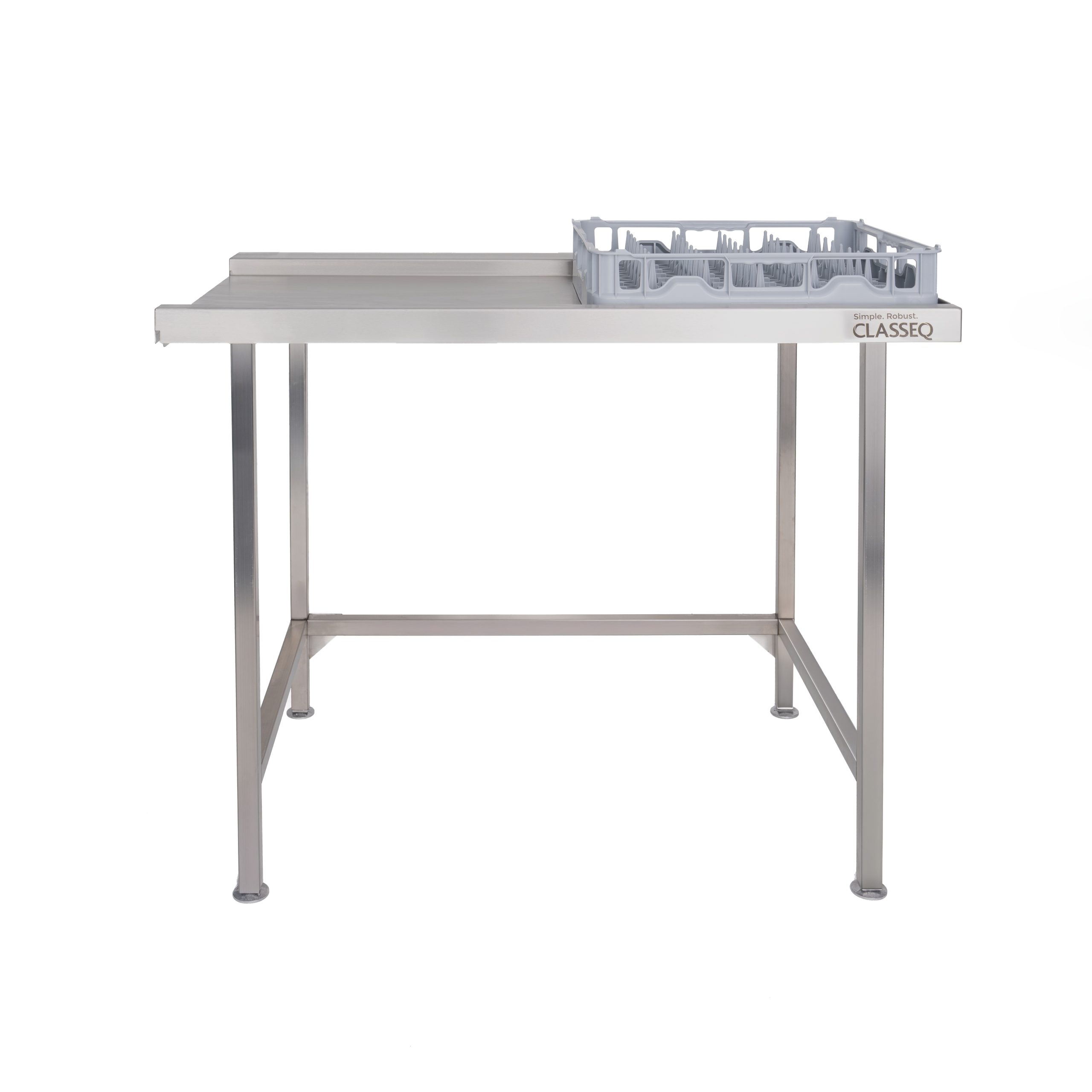 Classeq T11EX right hand exit table with basket image 5
