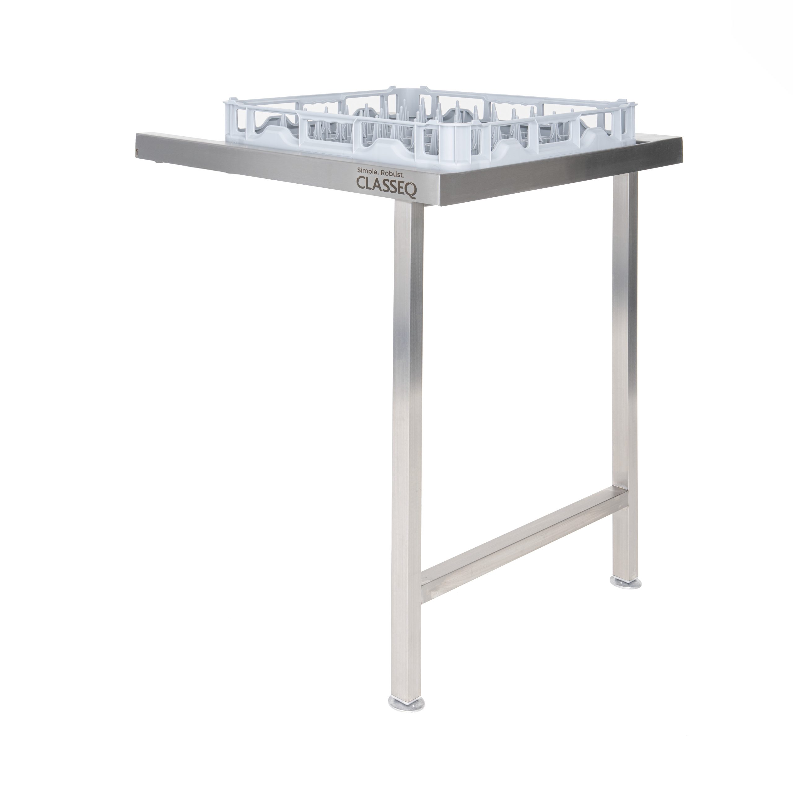 Classeq T65ENR 650mm entry table for pass-through dishwasher Image 4
