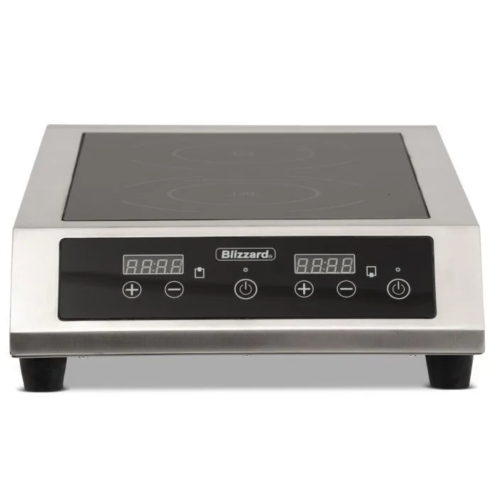 Blizaard BIH2 top induction hob front image