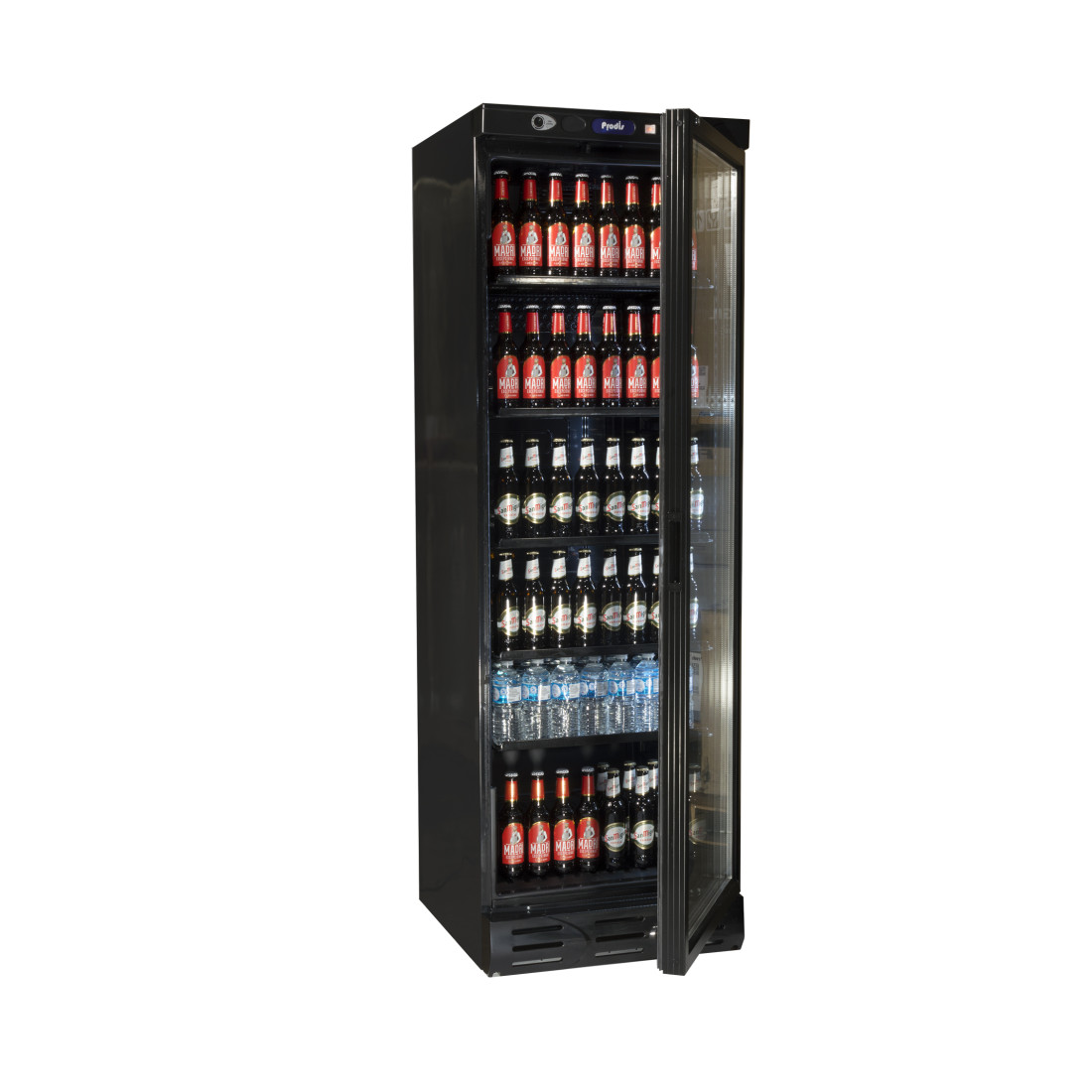 Prodis XD380K display fridge door open image