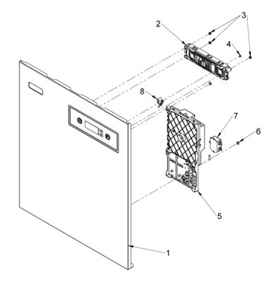 Front Panel Assembly 30013517-A