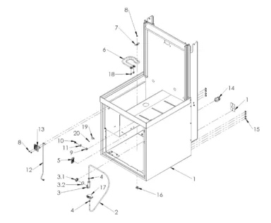Frame Assembly 90002078-A