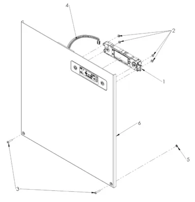 Front Panel Assembly 30022511-A