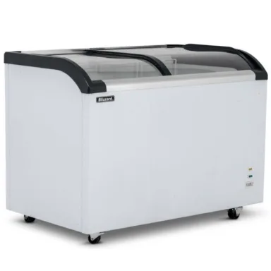 Blizzard BDF32 Curved Glass-Lid Freezer