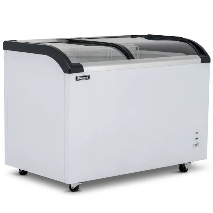 Blizzard BDF32 Curved Glass-Lid Freezer