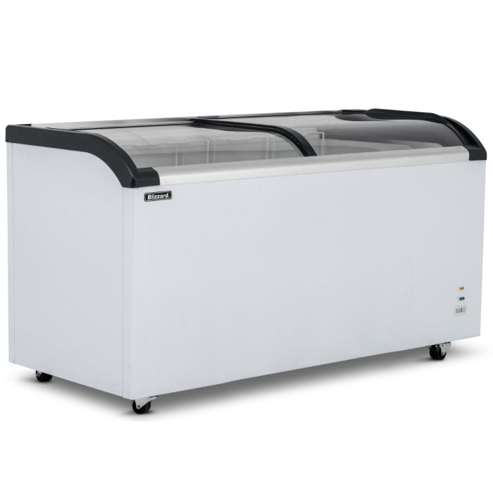Blizzard BDF52 Curved Glass-Lid Freezer