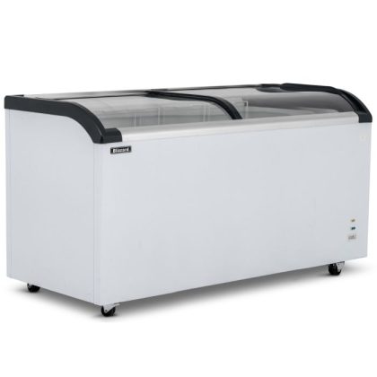 Blizzard BDF62 Curved Glass-Lid Freezer