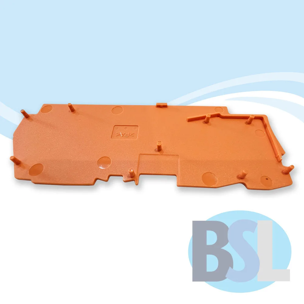 Classeq 30022497 2104-1392 Orange End Cover Plate Image 2