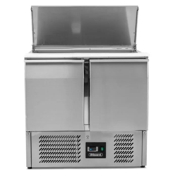 Compact Double Door Refrigerated Saladette - Image 6